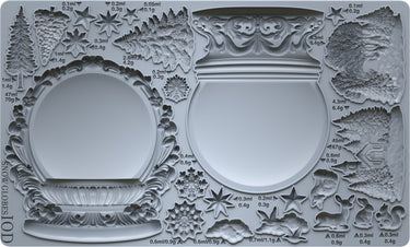 Snow Globes 6x10 IOD Mould™- Iron Orchid Designs